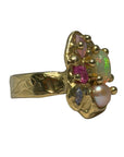 Solid Gold mermaid ring