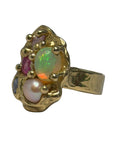 Solid Gold mermaid ring