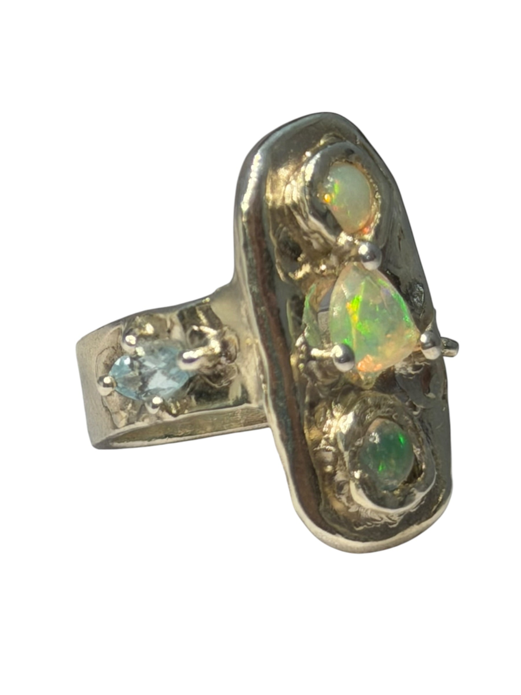 Opal Trio Ring
